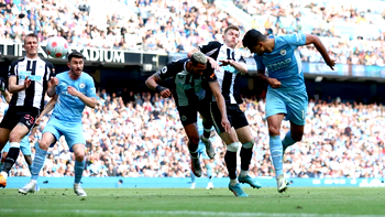 Man City go three points clear with commanding win against Newcastle