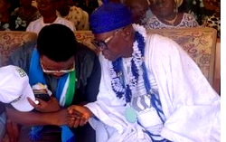 Ajadi attends Olufi Gbongan Day, urges youths to vote wisely in 2023