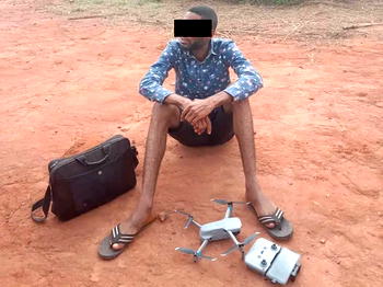 Police nab suspected spying drone pilot at cleric’s home in Enugu