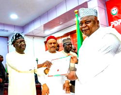 PDP resolves Ogun guber primary crisis, issues Adebutu certificate of return
