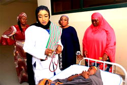 APC National Women Leader, Edu, provides free medical care to Zamfara residents