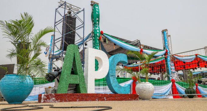 A pick picket held down at the ICC, venue of APC accreditation exercise