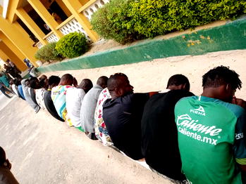 Borno Police Command parades 87 criminal suspects 