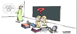 Cartoon: Who needs education to rear cows?