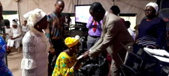 Clergy gift 43 widows to mark 41st birthday