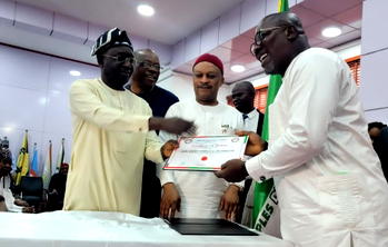 PDP presents Certificate of Return to Oborevwori&nbsp;