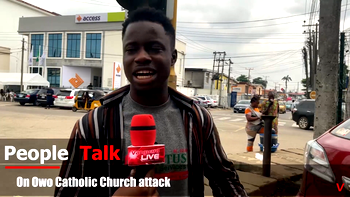 [VIDEO] People Talk: On Owo Catholic Church attack