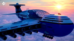 Sky Cruise, design of ‘flying hotel’ that can house 5000 guests, stay airborne forever