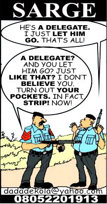 Sarge knows the meaning of ‘Delegate’