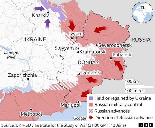 Ukraine Counter-offensive Pushes Russian Forces From Key Towns