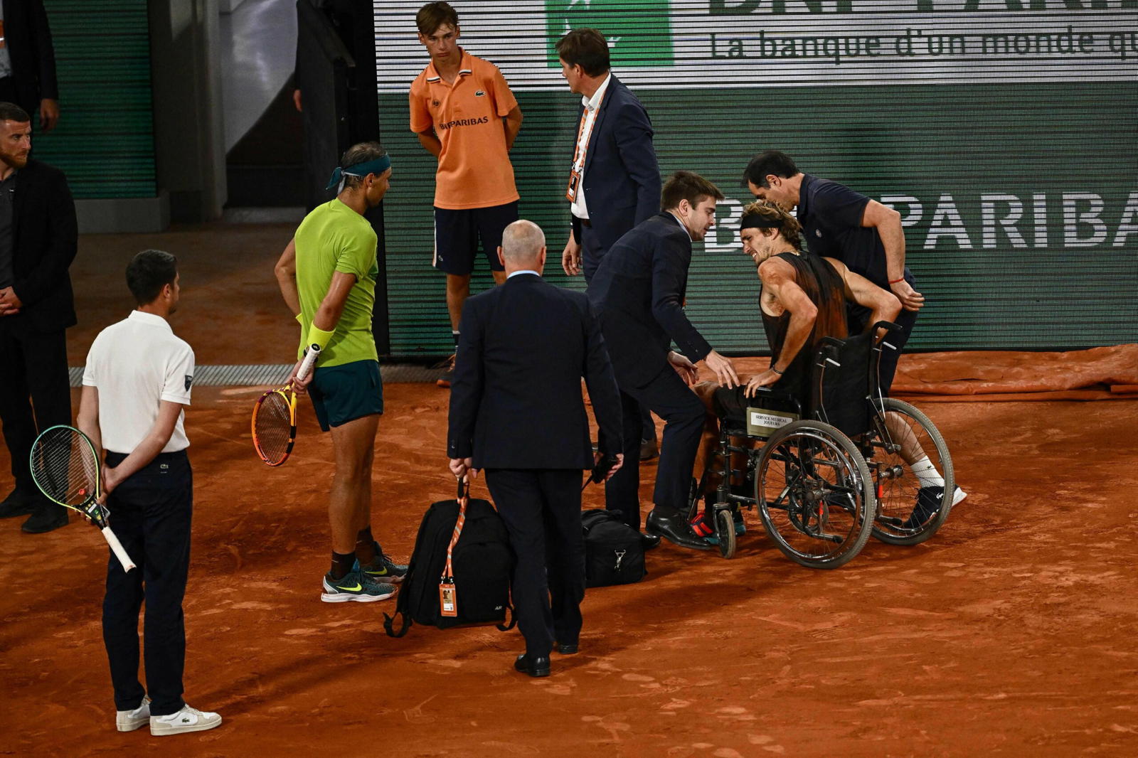 French Open Zverev's injury hands Nadal passage into final