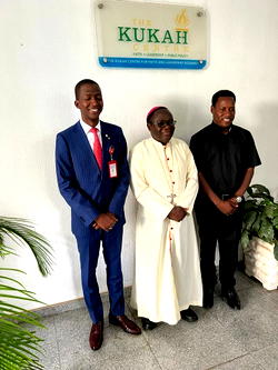 Bawa visits Kukah Center, seeks partnership in fight against corruption