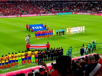 Qatar 2022: Costa Rica 1-0 ahead