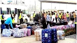 Nigerians deported from UK arrive Lagos