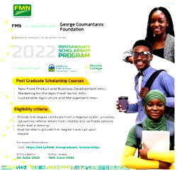 FMN partner’s George Coumantaros Foundation, others, to offer a Postgraduate Scholarship Program for Nigerians