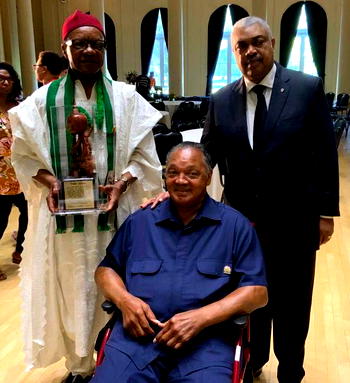 Ewa honoured with prestigious ‘Rainbow/PUSH Coalition International Humanitarian Award’