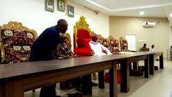 Ekiti 2022: Fayose solicits Ewi’s support for PDP, says ‘Kolawole ‘ll take Ado to next level of devt’