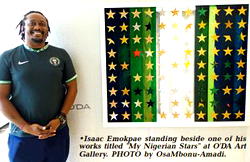 Emokpae: Showing faith in country with his art
