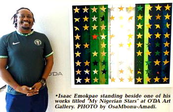 Emokpae: Showing faith in country with his art