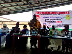 2023: S/W Igbo elders endorse APGA presidential candidate, Umeadi