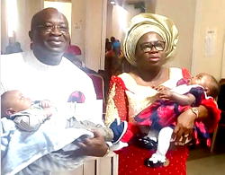 Joy of twins in the Ikpeazu’s home