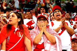 QATAR 2022: Emotions as Peru excite on the stands, lose to Australia on the pitch