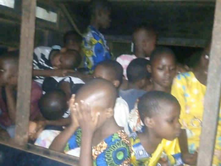 No fewer than 50 children have been rescued from an underground apartment in a church in Ondo town, Ond state