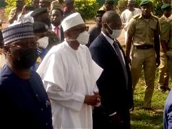 Photos: Moment Buhari visited Kuje Prisons