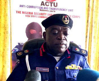 ‘Leave Kogi Now’, NSCDC Boss read riot act to criminal