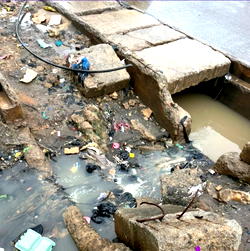 Lagos drain where people die weekly; latest victim is 15-yr-old girl