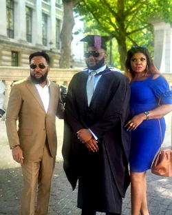 SLOT Founder’s Son, Chuka Ezeigbo, graduates from UK University
