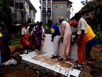 Lions Club commissions borehole, 5000 litre capacity storage tank to Lagos community