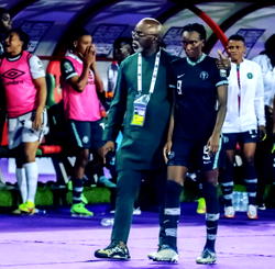 Pinnick hails ‘fabulous’ Falcons, says NFF will prepare team adequately for World Cup