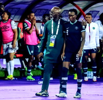 Pinnick hails ‘fabulous’ Falcons, says NFF will prepare team adequately for World Cup
