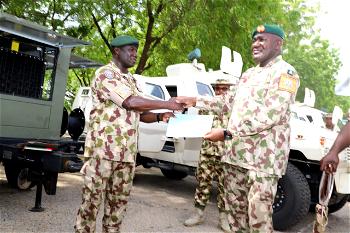 MNJTF: Force Commander hands over AU donated equipment to sector 3