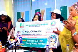 APC National Women Leader bags Ambassador Of APC Young Women Award