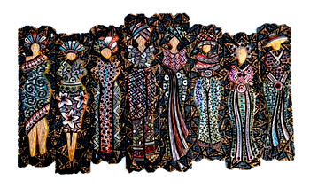 Ilechukwu’s art dissecting opposing forces of life