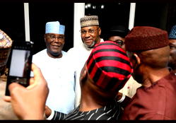 2023: Senate caucus wades into PDP crisis, meets with Atiku, Okowa