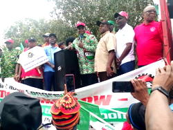 Photos: NLC protest grounds Abuja