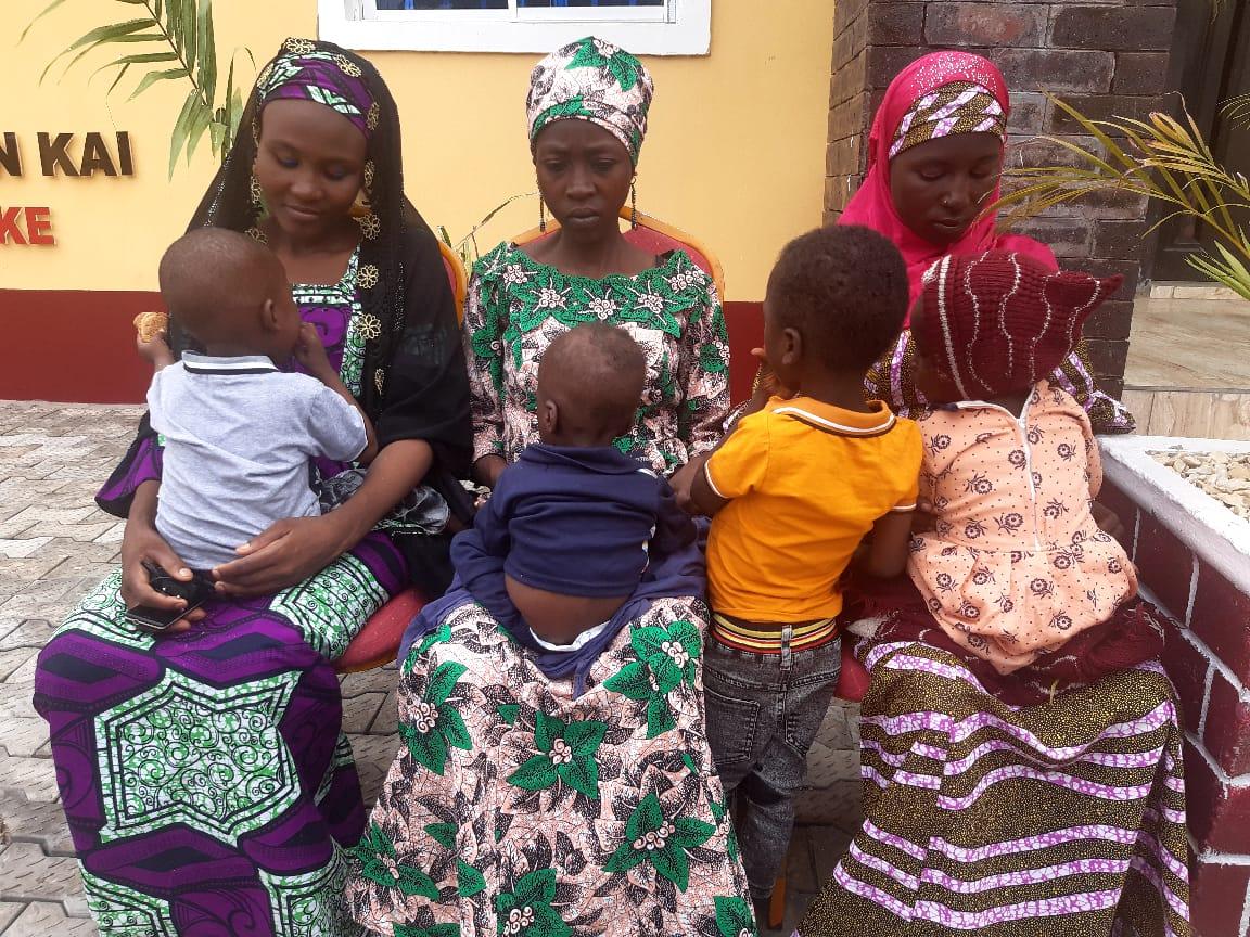 Army hands over 3 rescued Chibok School girls, 4 other children to Borno govt