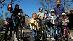 Ukraine-Russia war: Danes donate bicycles to refugee