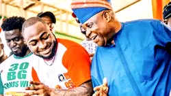[Video] Davido, Sen. Adeleke, Saraki, other PDP chieftains jubilate as results trickle in
