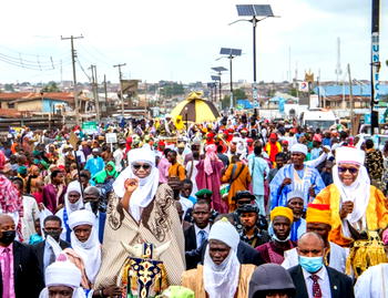 Ilorin stands still as AbdulRasaq joins Emir, others for Durbar
