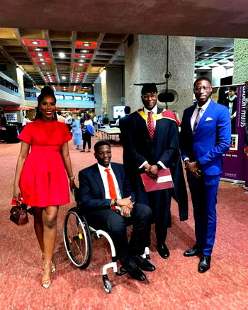 Gbenga Daniel’s son graduates with Master’s from London university