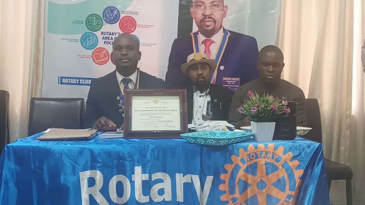 Abuja Rotary pledges commitment to humanitarian projects