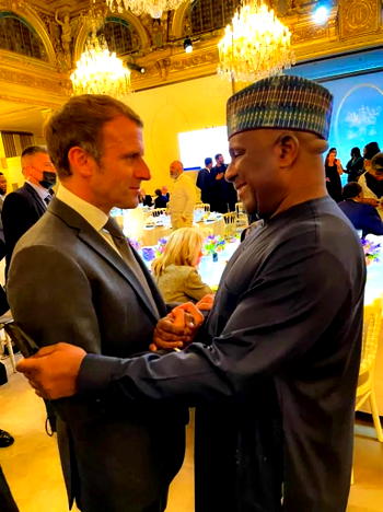 Abdul Samad Rabiu reappointed president of France-Nigeria business council by Macron