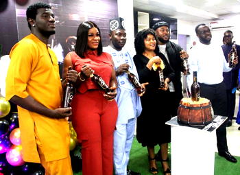 Kubanah Whisky enters Nigerian market, as Destiny Etiko, Femi Adebayo, Nosa Rex and Nastyblaz emerge brand ambassadors