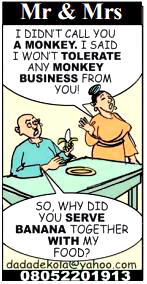 Mr & Mrs: Monkey business