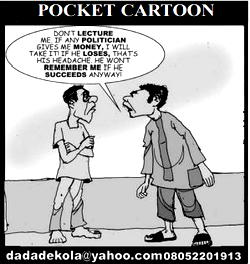 Cartoon: PVC, stomach, money
