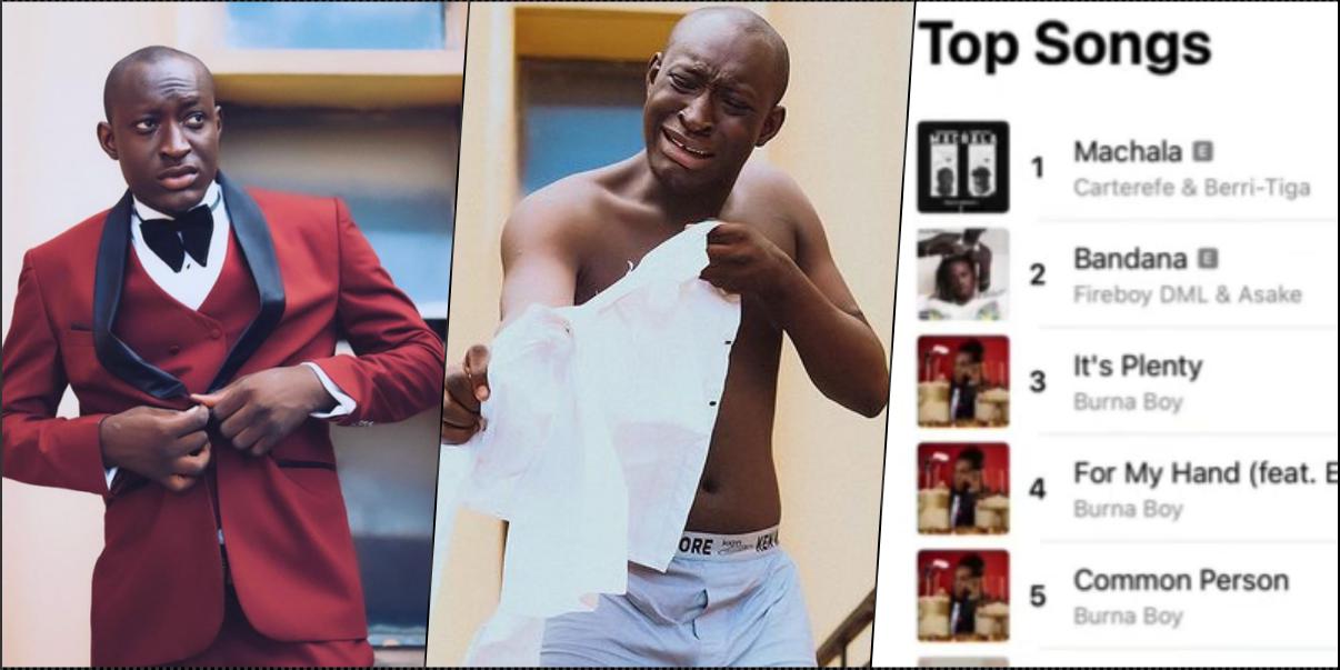 Comedian, Carter Efe’s 'Wizkid' anthem, 'Machala' hits No. 1 in Nigeria Vanguard News